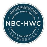 A blue circle with the words nbc-hwc written in it.